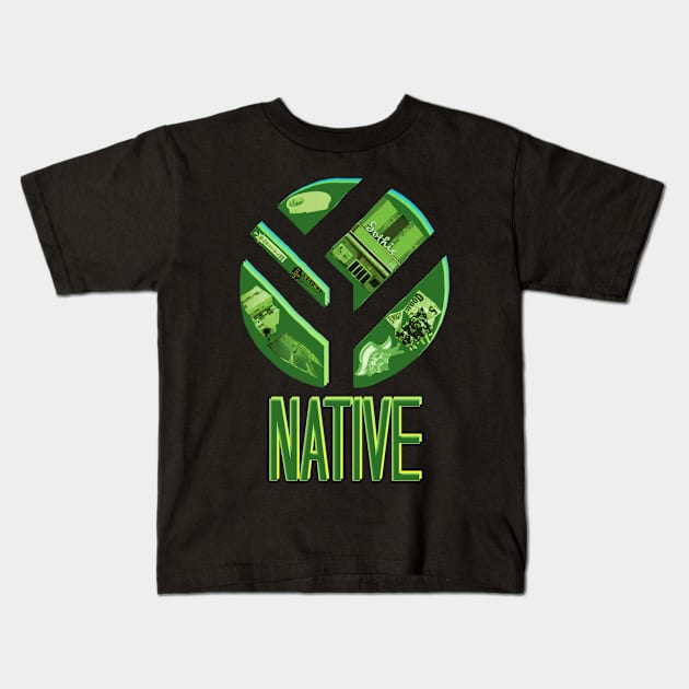 Englewood COLORADO Native Kids T-Shirt by TheAshleyYoung